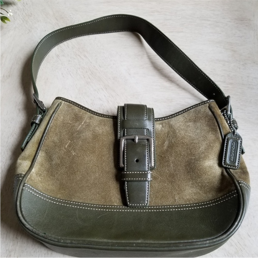 Authentic Coach Green bag